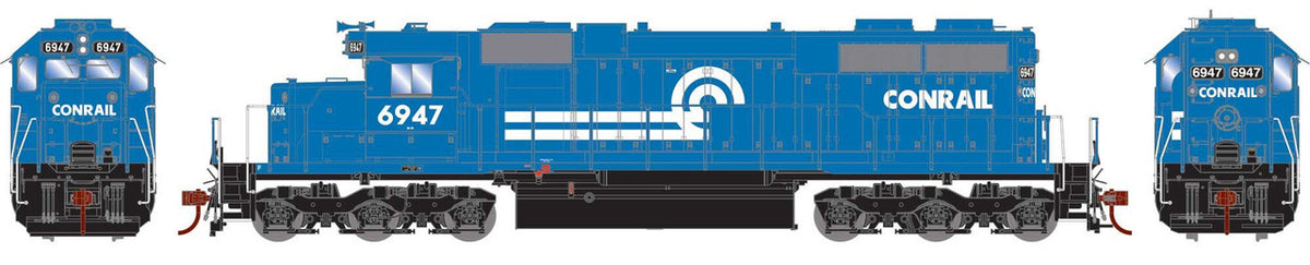 Athearn HO ATH-1436 DCC Ready EMD SD38 Locomotive Conrail CR #6947