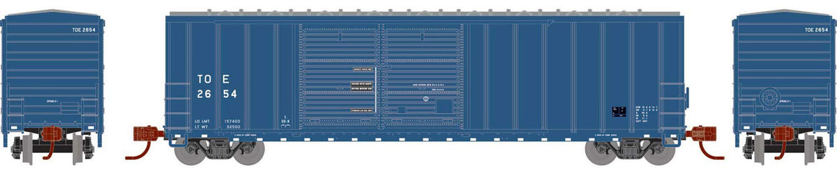 Athearn N ATH-1758 50' FMC DD Offset Box Car TOE #2654