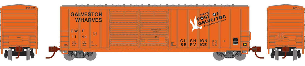 Athearn N ATH-1764 50' FMC DD Offset Box Car GWF #1144