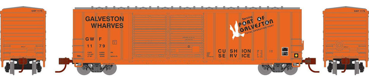 Athearn N ATH-1765 50' FMC DD Offset Box Car GWF #1179