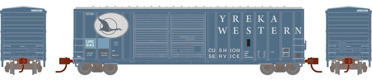 Athearn N ATH-1771 50' FMC DD Offset Box Car 'Primed For Grime' LVRC Ex-YW #4140