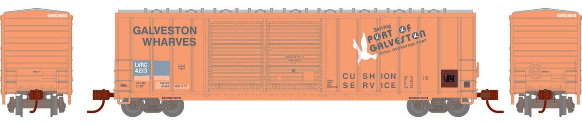 Athearn N ATH-1772 50' FMC DD Offset Box Car 'Primed For Grime' LVRC Ex-GWF #4213