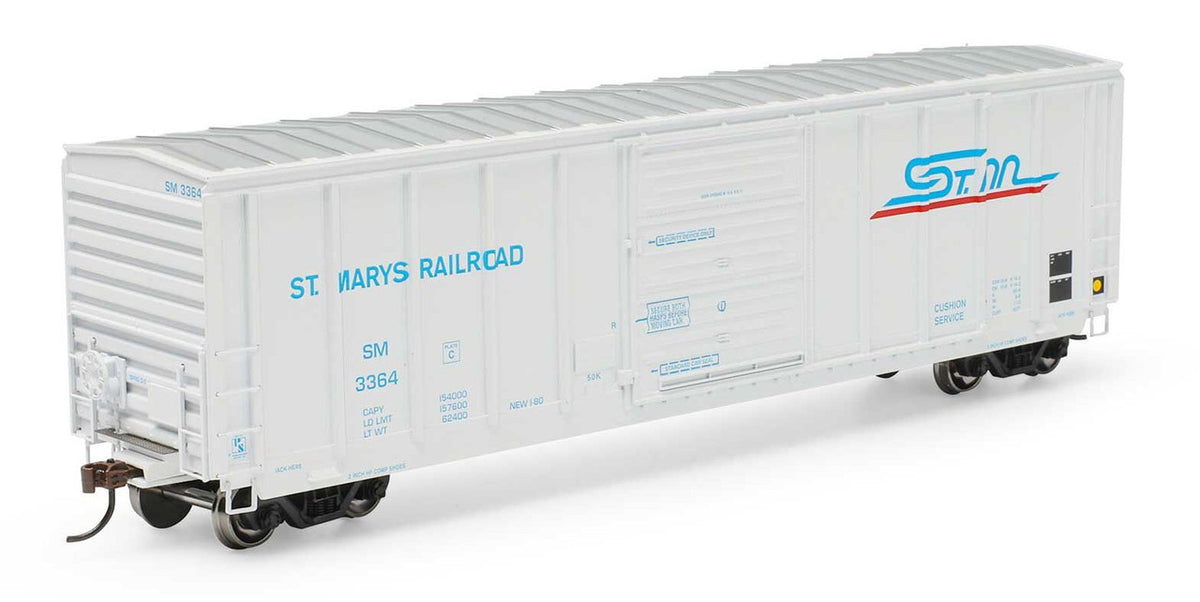 Athearn HO ATH-1934 PS 5277 Box Car St Marys Railroad SM #3364