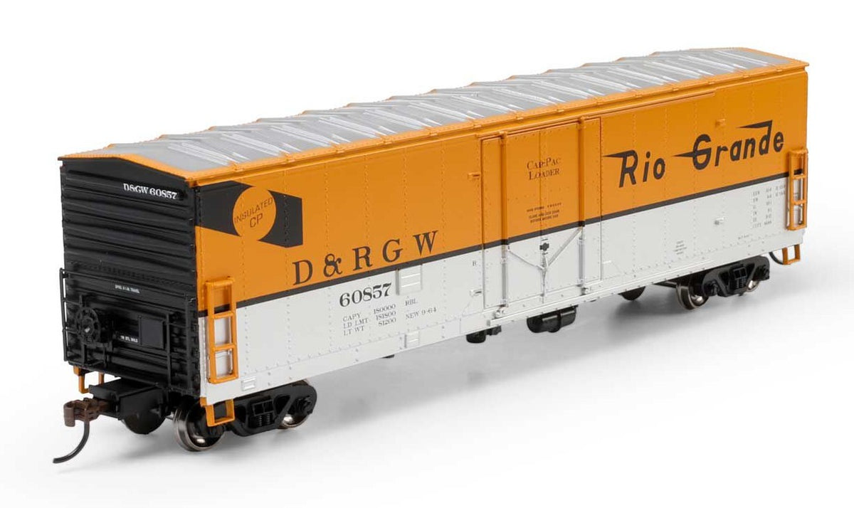 Athearn HO ATH-2062 50' Youngstown Plug Door Box Car Rio Grande DRGW #60857