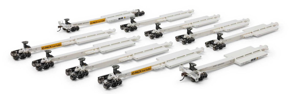 Athearn HO ATH-2102 Impack Spine Car Santa Fe ATSF #298969 10-Pack