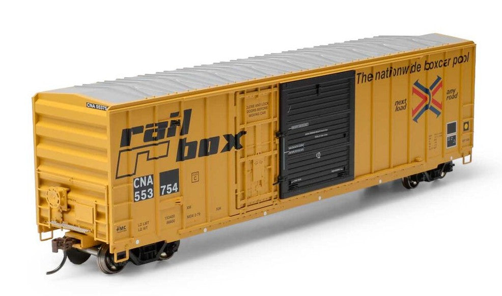 Athearn HO ATH-2129 50' FMC 5277 Combo Door Box Car CNA 'Ex-Railbox' #553754