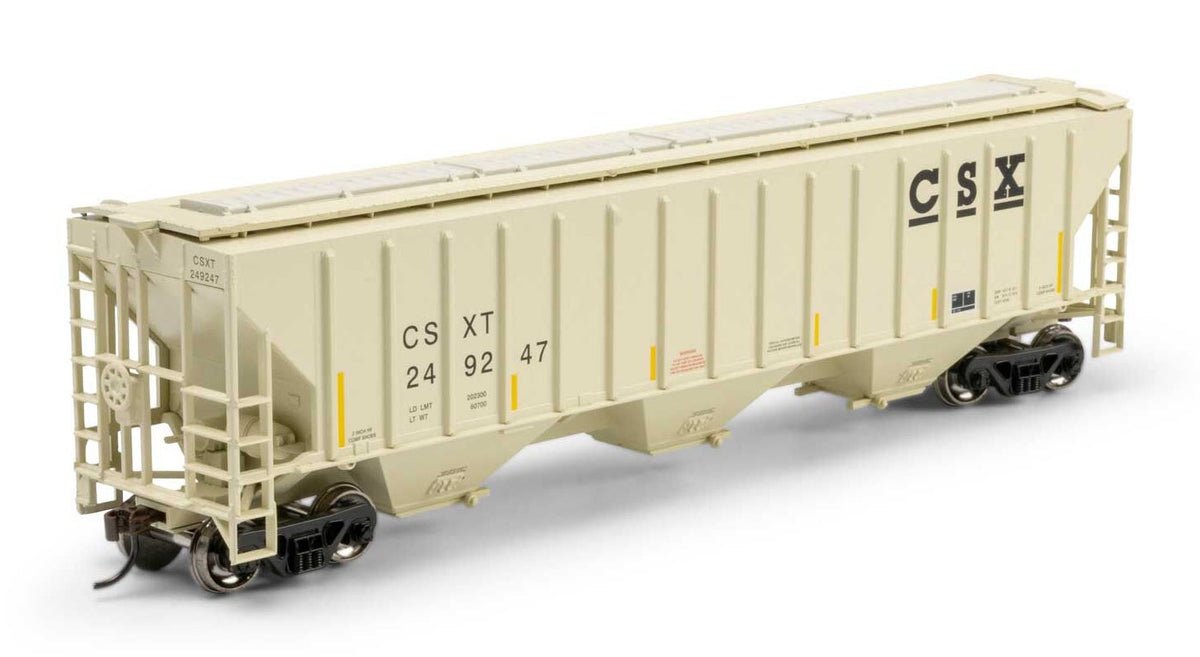 Athearn HO ATH-2371 Pullman-Standard PS 4740 Covered Hopper CSX CSXT #249247