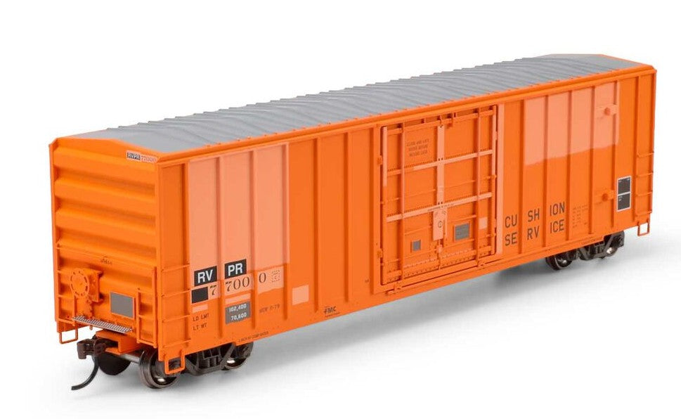 Athearn HO ATH-2792 50' FMC 5327 12' Plug Door Box Car 'Primed for Grime' RVPR #77000