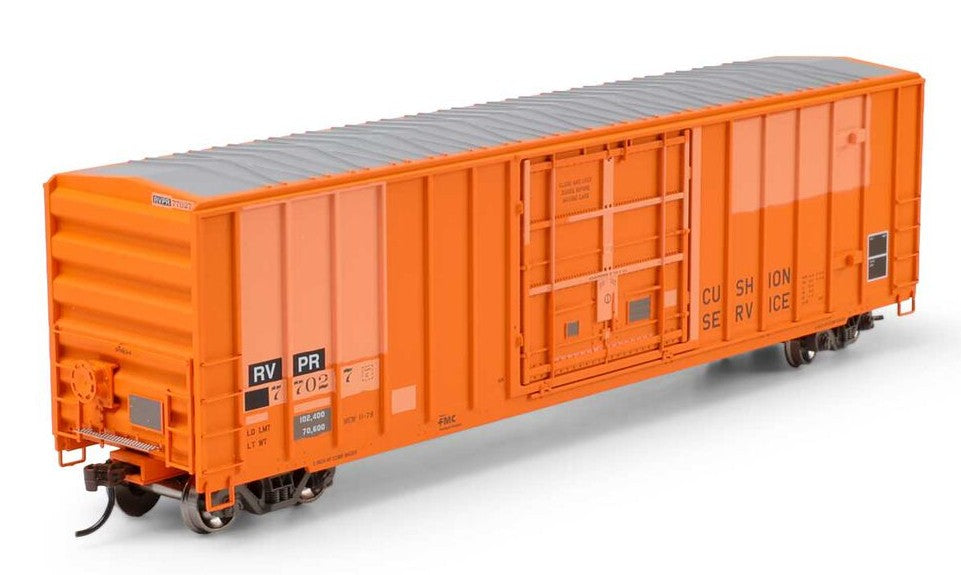 Athearn HO ATH-2793 50' FMC 5327 12' Plug Door Box Car 'Primed for Grime' RVPR #77027