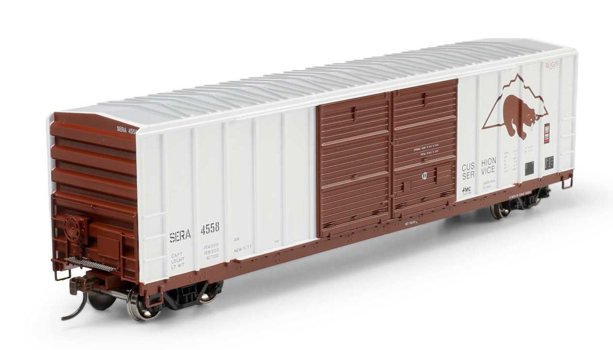 Athearn HO ATH-2920 50' FMC 5077 Centered Double Door Box Car SERA #4558