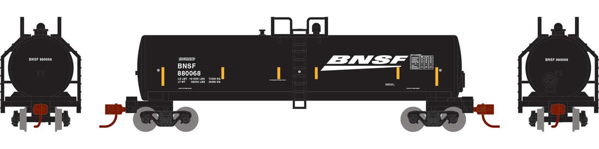 Athearn RTR HO ATH15951 RTC 20,900 Gallon Tank Car BNSF #880068