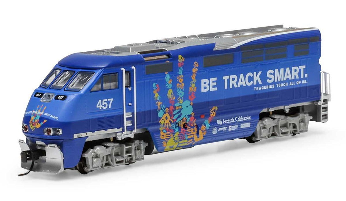Athearn N ATH15398 DCC/Tsunami2 Sound Equipped EMD F59PHI Locomotive Amtrak AMTK #457