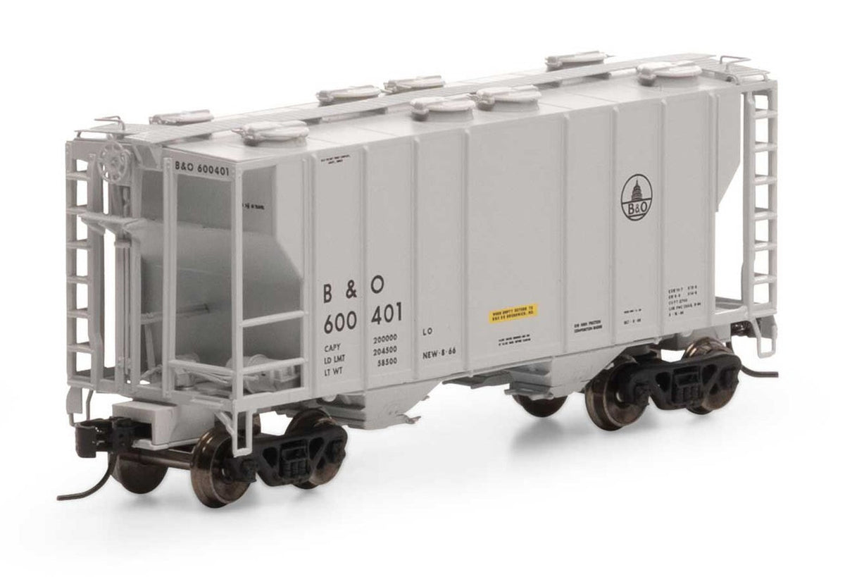 Athearn N ATH17242 PS-2 2600 Covered Hopper B&O #600401