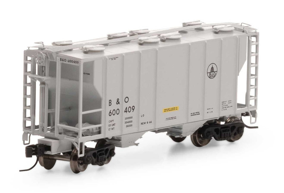 Athearn N ATH17243 PS-2 2600 Covered Hopper B&O #600409