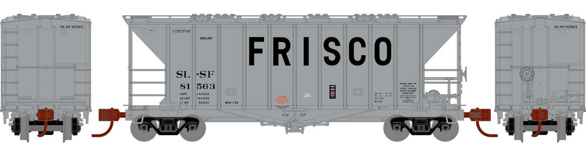 Athearn N ATH23877 GATC 40' 2600 Airslide Hopper Frisco SL-SF #81563