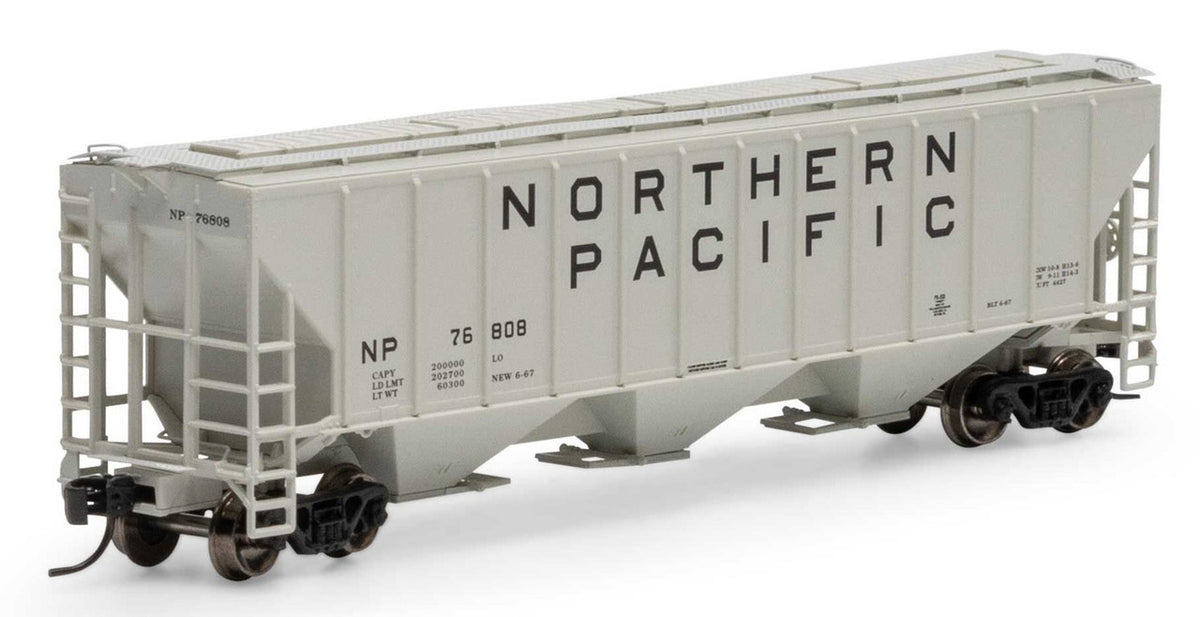 Athearn N ATH27413 PS 4427 Covered Hopper Northern Pacific NP #76808