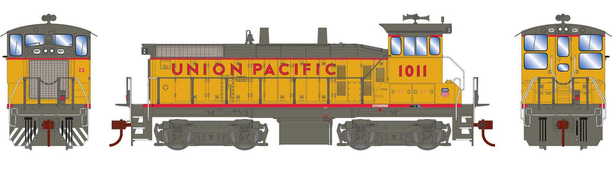 Athearn HO ATH29665 DCC Ready EMD SW1500 Locomotive Union Pacific #1011
