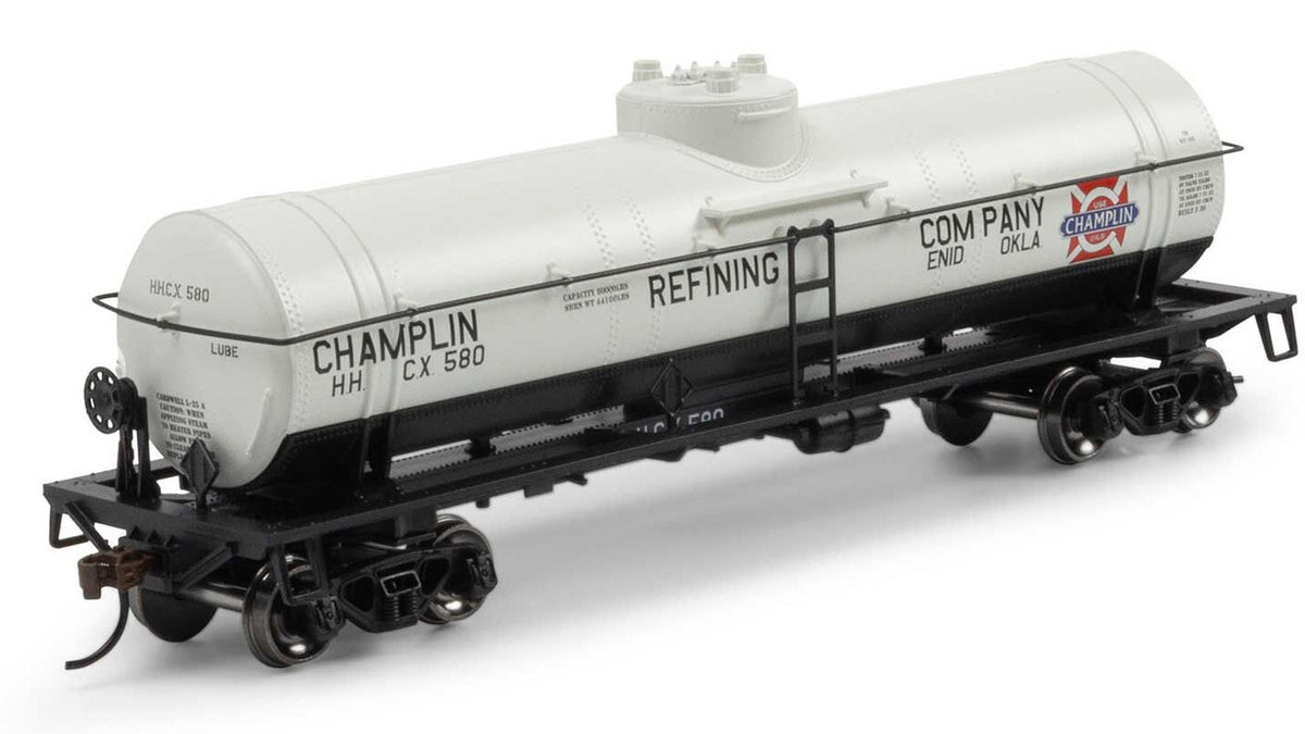 Athearn HO ATH3374 Single Dome Tank Car Champlin HHCX #580