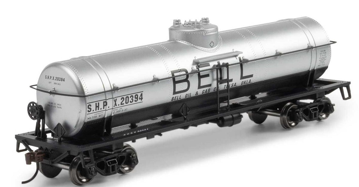 Athearn HO ATH3384 Single Dome Tank Car Bell Oil SHPX #20394