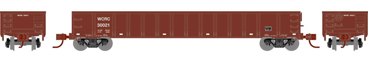 Athearn N ATH3566 52' Mill Gondola Washington Central WCRC #30021