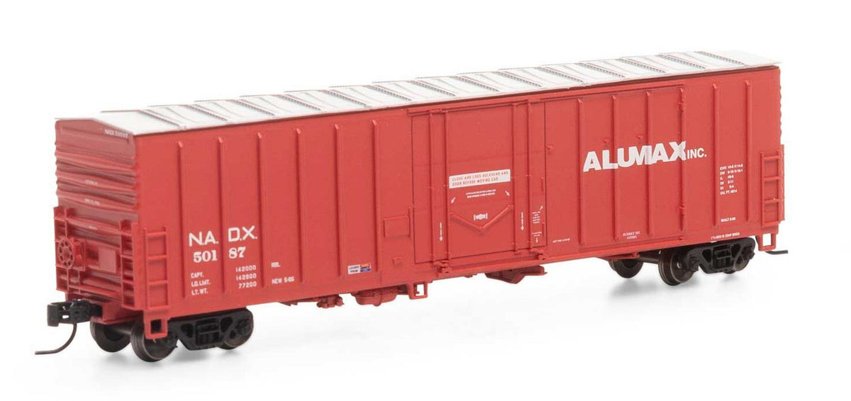 Athearn N ATH3865 NACC 50' Boxcar Alumax NADX #50187