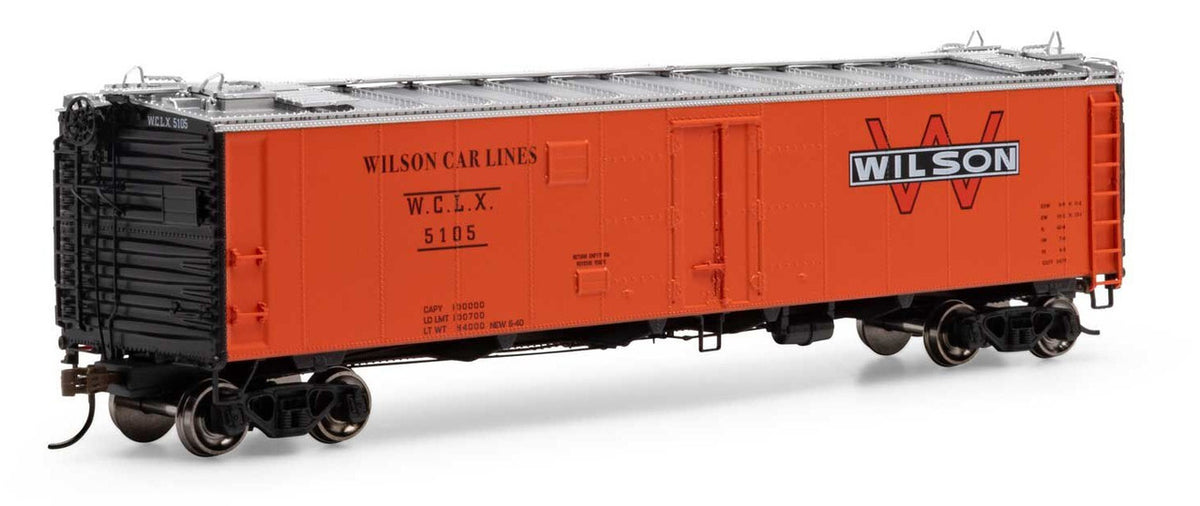 Athearn HO ATH50037 50' Ice Bunker Reefer Wilson Car Lines WCLX #5105
