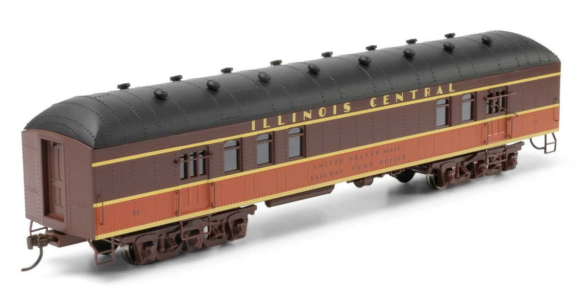 Athearn RTR HO ATH73032 Arch Roof RPO Illinois Central IC #99