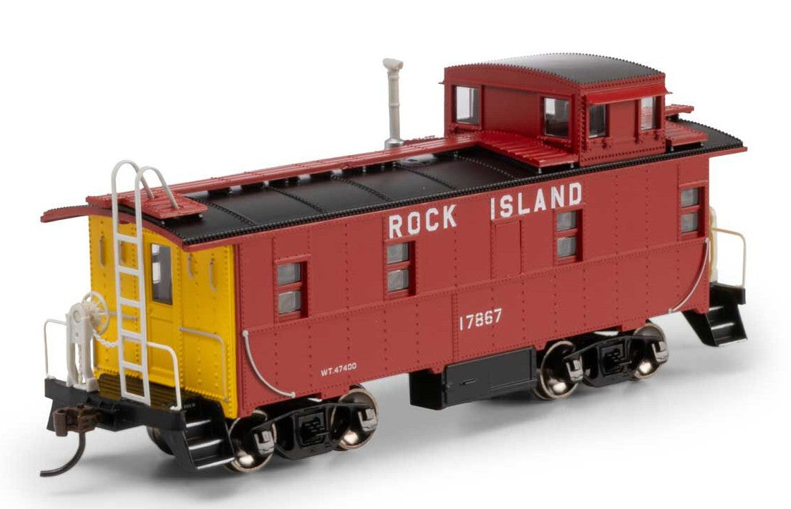 Athearn HO ATH74029 Cupola Caboose Rock Island RI #17867