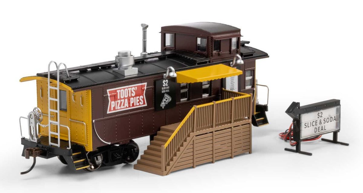 Athearn HO ATH74041 Concession Caboose "Toots Pizza Pies"