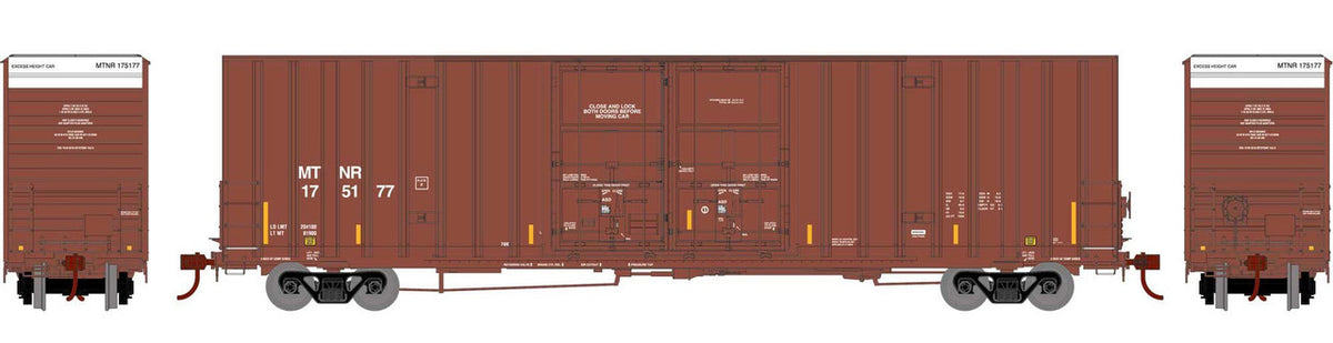 Athearn HO ATH75325 60' Gunderson Boxcar Mississippi & Tennessee MTNR #175177