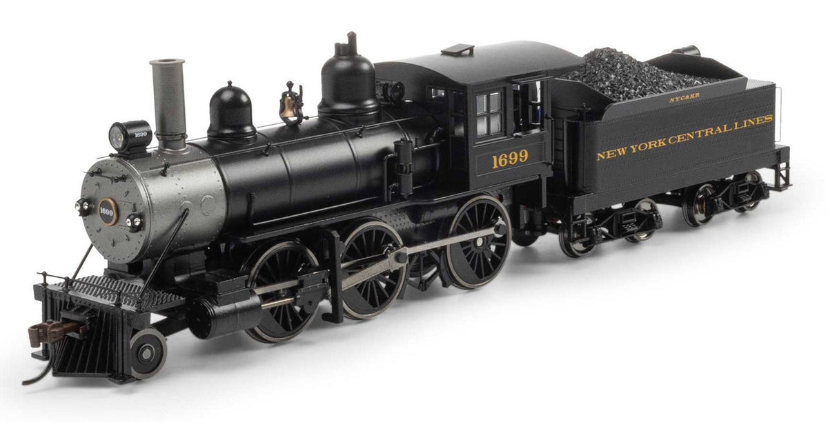 Athearn RTR HO ATH87316 DCC/Econami Sound Equipped Old Time 2-6-0 Mogul Steam Locomotive New York Central 'Lines' NYC #1699
