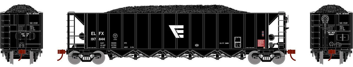 Athearn HO ATH98645 5Bay Rapid Discharge Hopper ELFX #197844