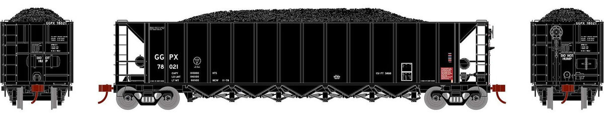 Athearn HO ATH98648 5Bay Rapid Discharge Hopper GGPX #78021