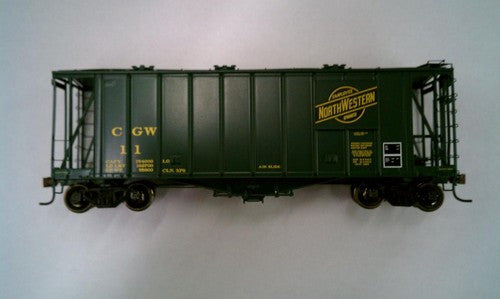 Athearn HO Scale RTR 40' 2600 Airslide Early Version, CGW #11 (Green) Lombard Hobbies Exclusive