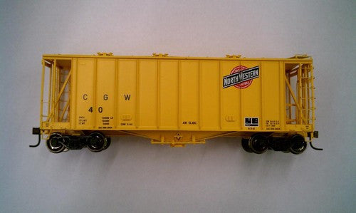 Athearn HO Scale RTR 40' 2600 Airslide Early Version, CGW #40 (Yellow) Lombard Hobbies Exclusive