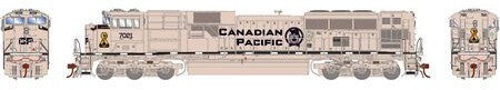 Athearn Genesis HO ATHG-1158 DCC/Tsunami 2 Sound Equipped EMD SD70ACU Locomotive Canadian Pacific Military Tribute CP #7021 'Desert Tan'