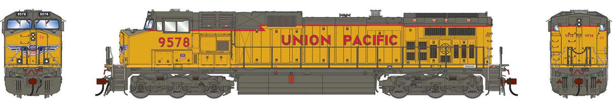 Athearn Genesis HO ATHG-1193 DCC Ready GE Dash 9-44CW Locomotive Union Pacific UP #9573