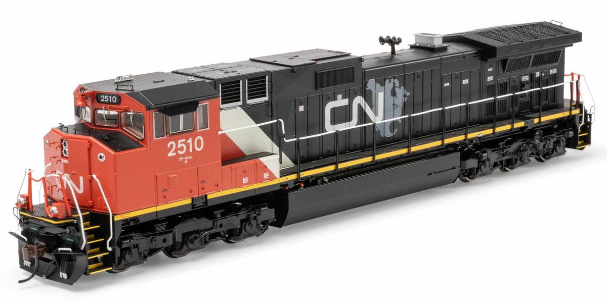 Athearn Genesis HO ATHG-1206 DCC Ready GE Dash 9-44CWL Locomotive Canadian National CN #2510