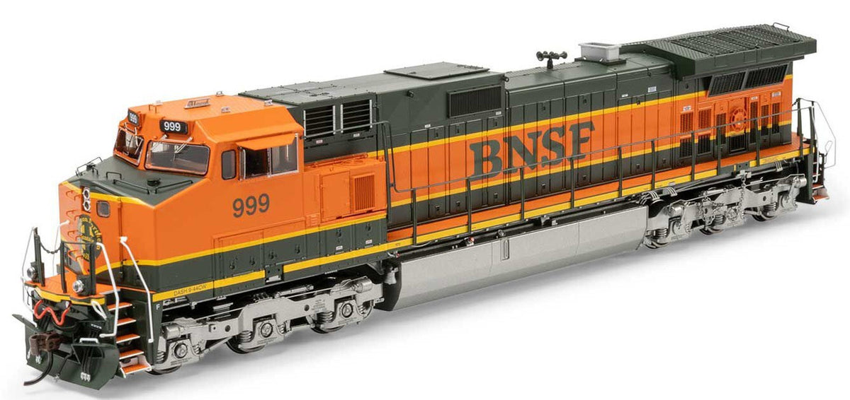Athearn Genesis HO ATHG-1220 DCC/Tsunami 2 Sound Equipped GE Dash 9-44CW Locomotive BNSF 'Heritage I' BNSF #999