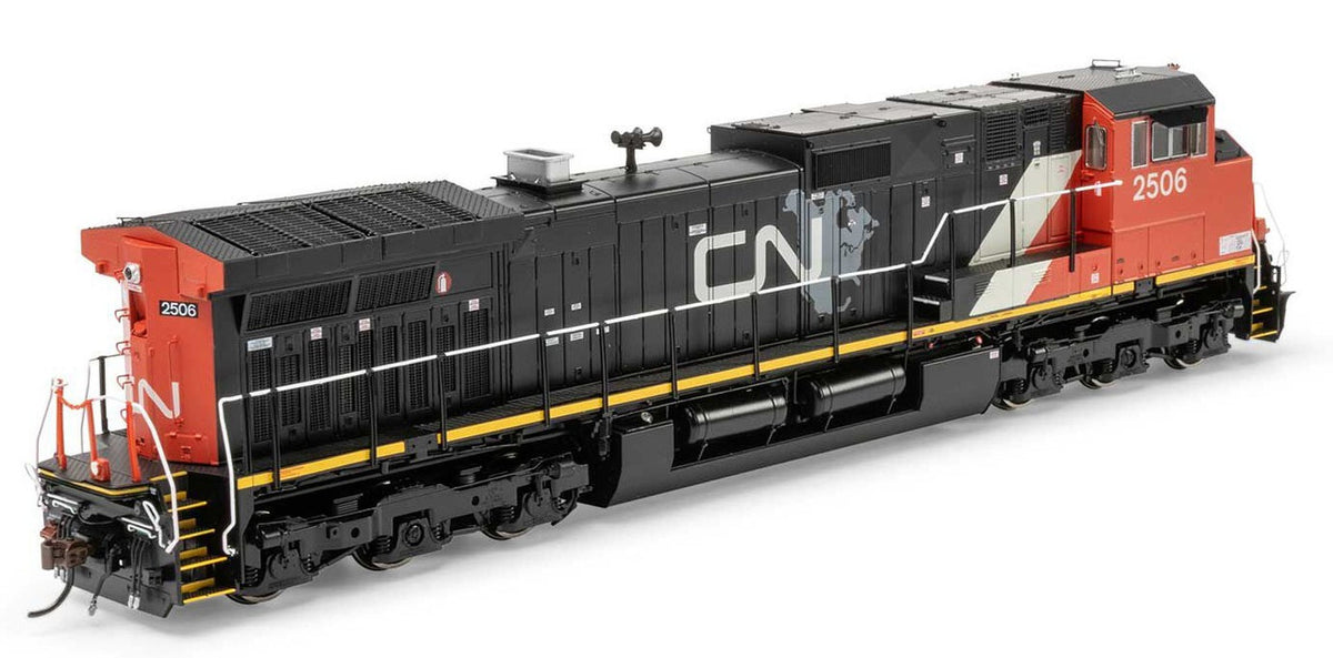 Athearn Genesis HO ATHG-1225 DCC/Tsunami 2 Sound Equipped GE Dash 9-44CW Locomotive Canadian National CN #2506