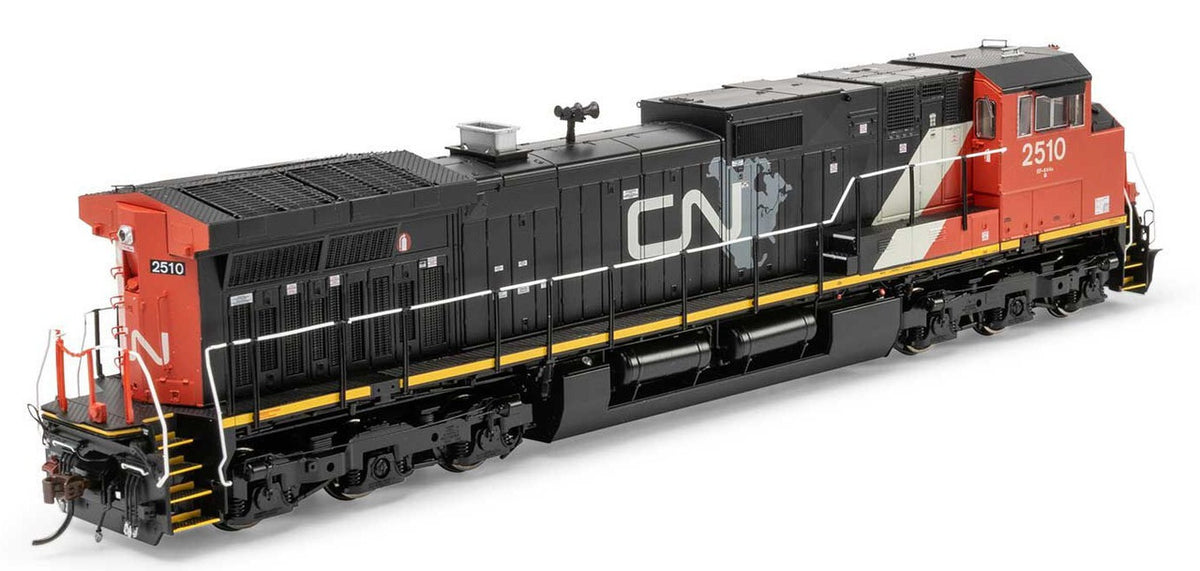Athearn Genesis HO ATHG-1226 DCC/Tsunami 2 Sound Equipped GE Dash 9-44CW Locomotive Canadian National CN #2510