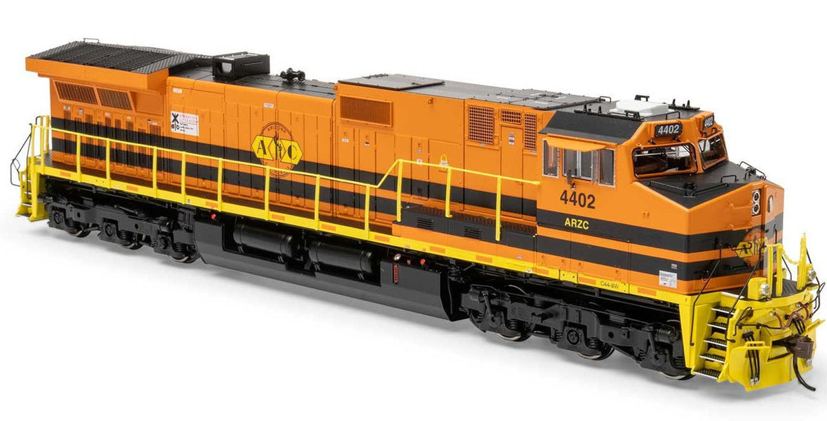 Athearn Genesis HO ATHG-1302 DCC/Tsunami 2 Sound Equipped GE Dash 9-44CW Locomotive ARZC w/Heralds & OLS Logo ARZC #4402
