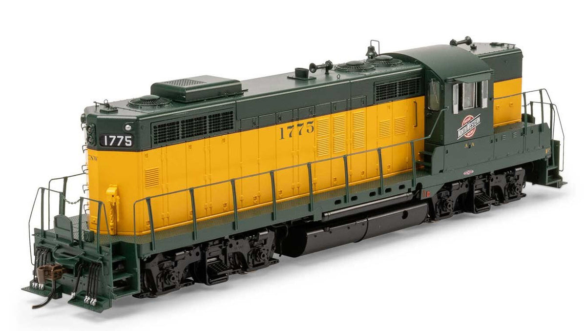Athearn Genesis HO ATHG-1368 DCC/Tsunami 2 Sound Equipped EMD GP18 Locomotive Chicago & North Western CNW #1775