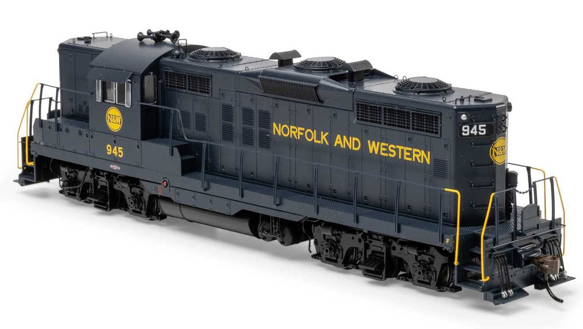 Athearn Genesis HO ATHG-1375 DCC/Tsunami 2 Sound Equipped EMD GP18 Locomotive Norfolk & Western NW #945