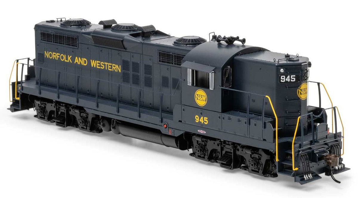 Athearn Genesis HO ATHG-1375 DCC/Tsunami 2 Sound Equipped EMD GP18 Locomotive Norfolk & Western NW #945