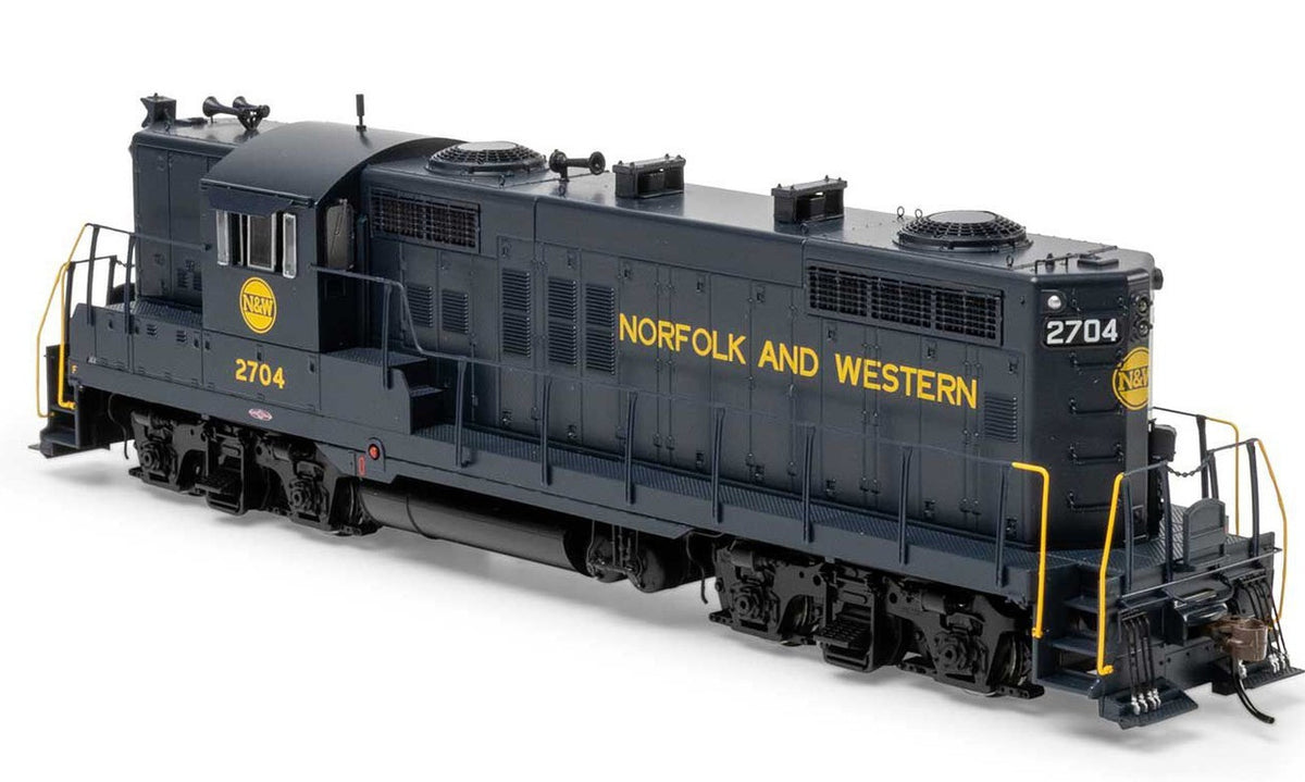 Athearn Genesis HO ATHG-1377 DCC/Tsunami 2 Sound Equipped EMD GP18 Locomotive Norfolk & Western NW #2704