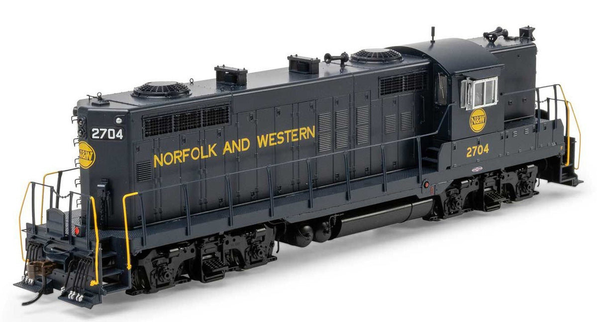 Athearn Genesis HO ATHG-1377 DCC/Tsunami 2 Sound Equipped EMD GP18 Locomotive Norfolk & Western NW #2704