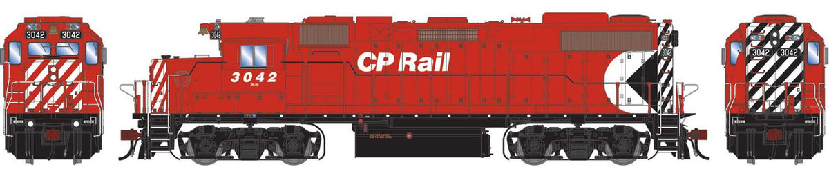 Athearn Genesis HO ATHG-1402 DCC/Tsunami2 Sound Equipped EMD GP38-2 Locomotive CP Rail 'Multimark' CPR #3042