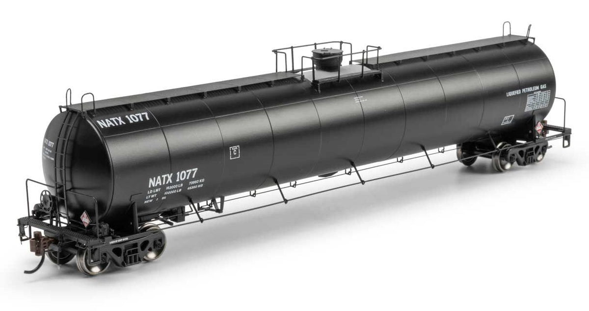 Athearn Genesis HO ATHG-1515 UTC 33K LPG Tank Car "Early" North American Tank Line NATX #1077