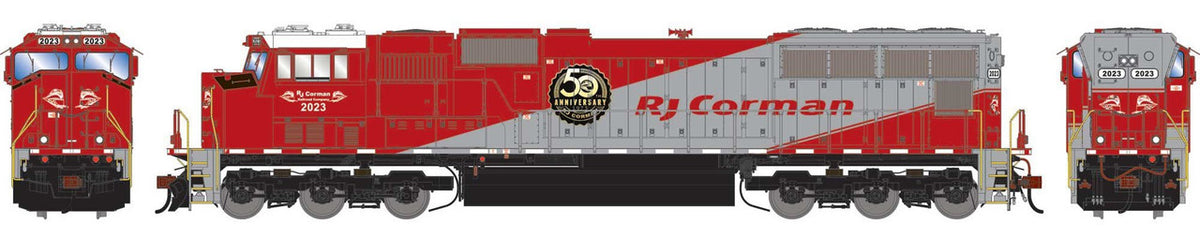 Athearn Genesis HO ATHG-1594 DCC Ready EMD SD70M Locomotive RJ Corman '50th Anniversary' Paint Scheme RJCC #2023